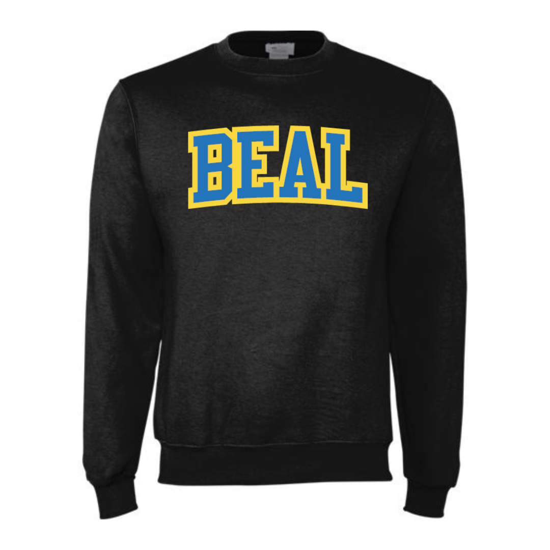 Cotton Fleece Crewneck - Text Logo