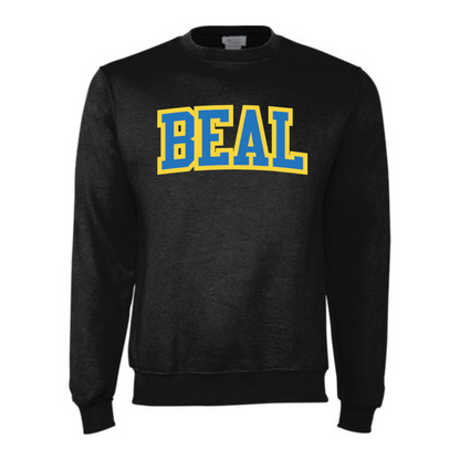 Cotton Fleece Crewneck - Text Logo