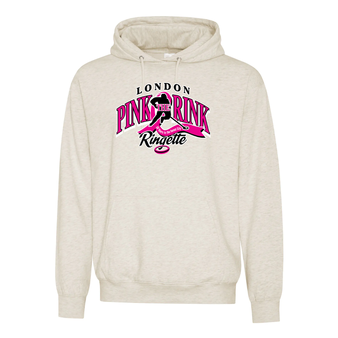 Ringette Pink The Rink Hoodie - Youth