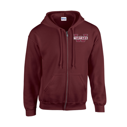 Cotton Fleece Full Zip Hoodie