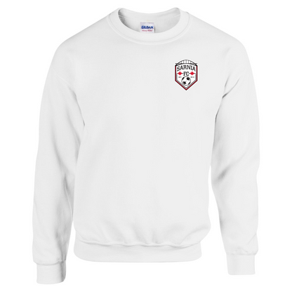 Cotton Crewneck -  Left Chest - Youth