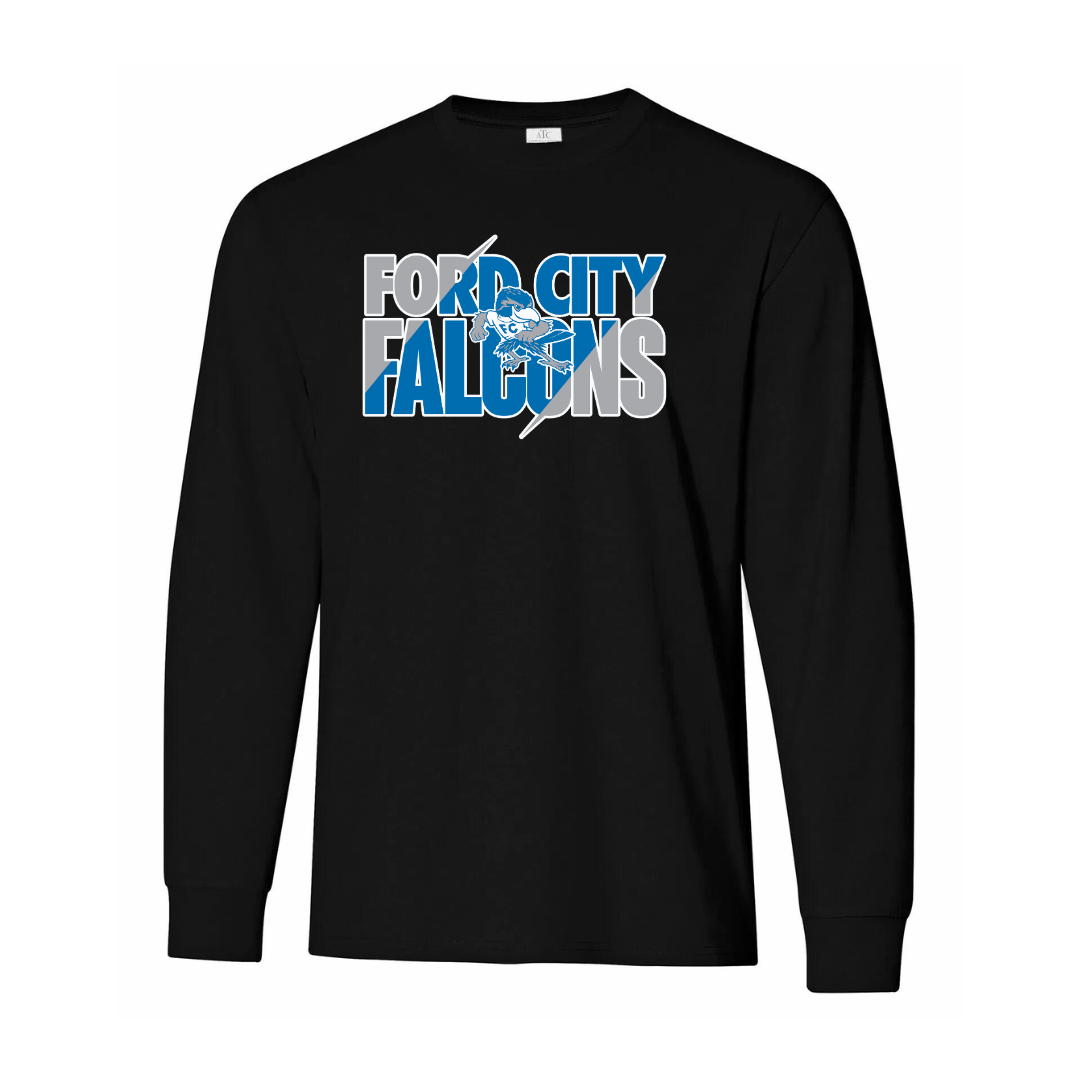 Cotton Longsleeve - Text Logo