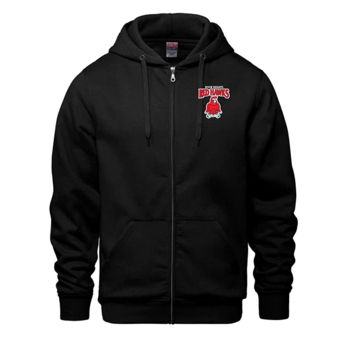 Cotton Fleece Full Zip Hoodie - Youth