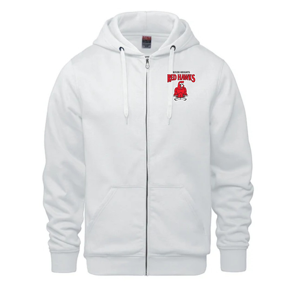 Cotton Fleece Full Zip Hoodie - Youth