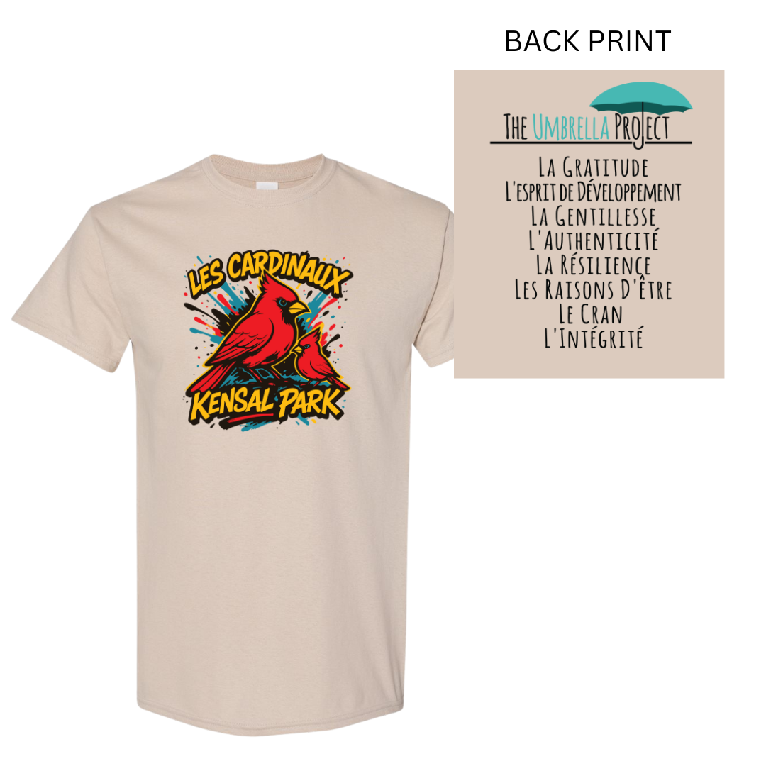 Cotton T-Shirt - Umbrella Project - Youth