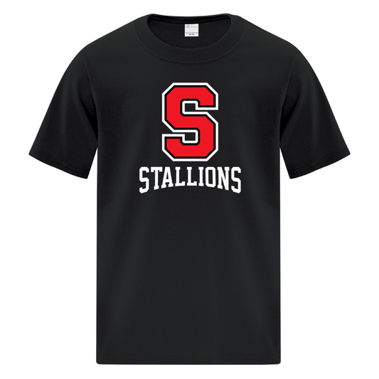 Cotton T-Shirt - S Logo - Youth