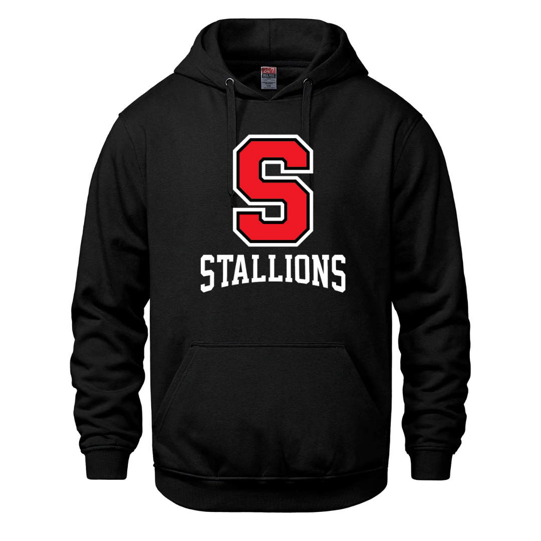 Cotton Fleece Hoodie - S Logo