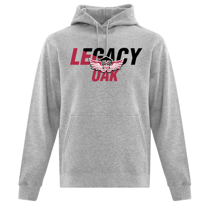 Cotton Hoodie - Legacy Oak Logo - Youth
