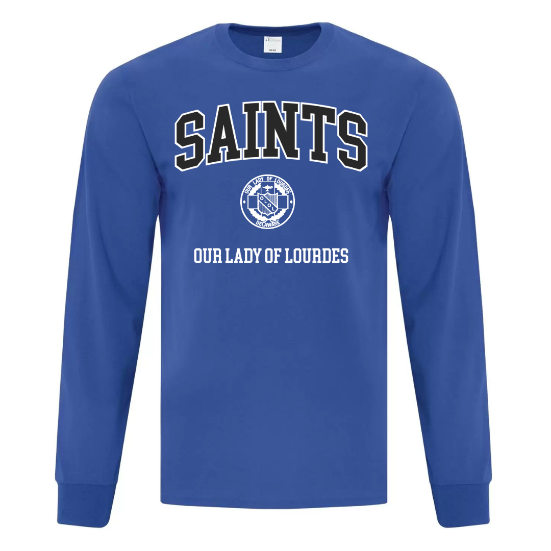 Cotton Longsleeve - Varsity Logo - Youth