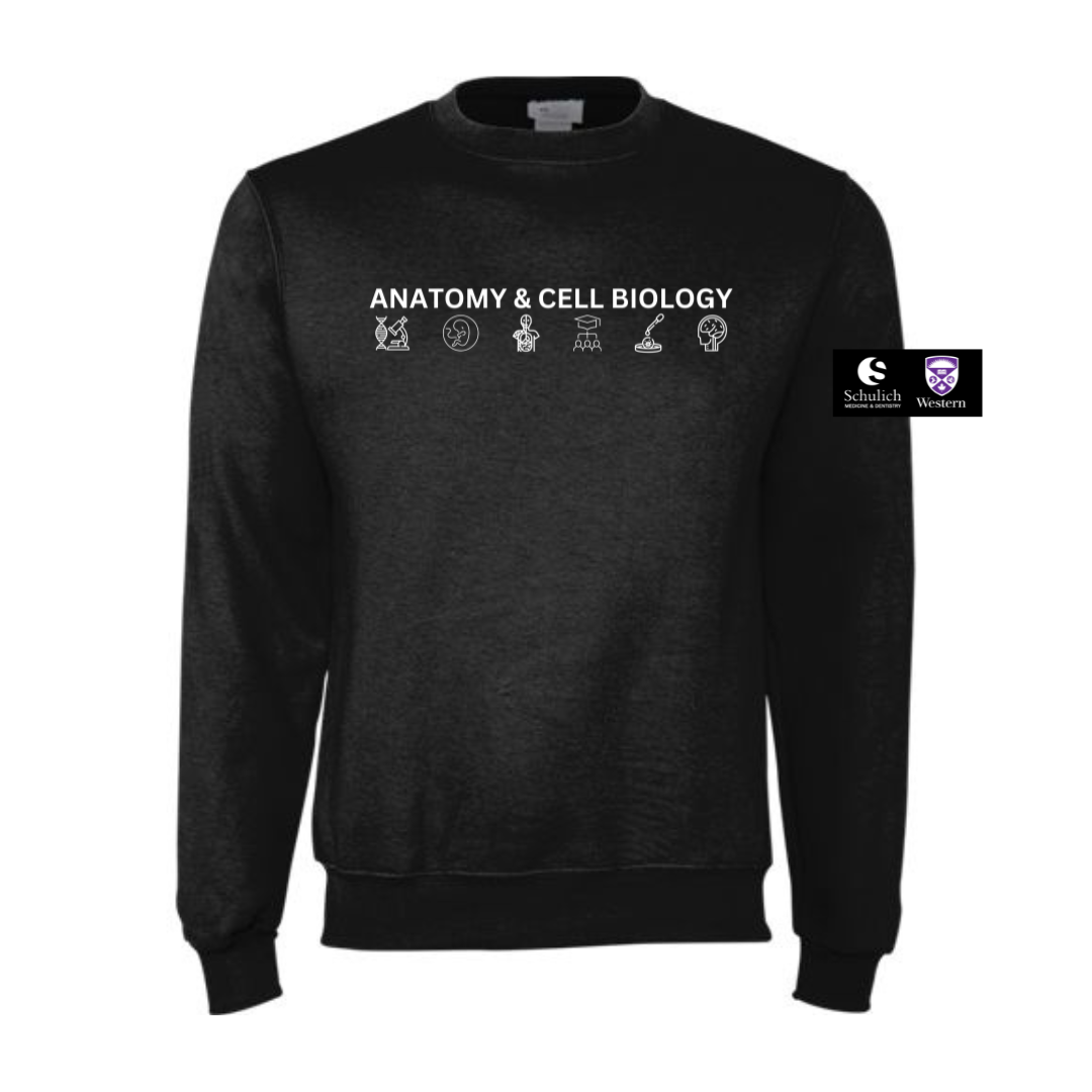 Cotton Fleece Crewneck - Academic Logo