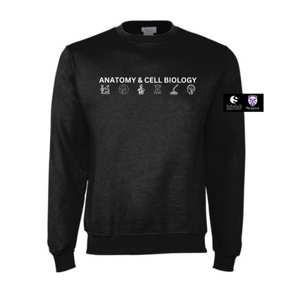 Cotton Fleece Crewneck - Academic Logo