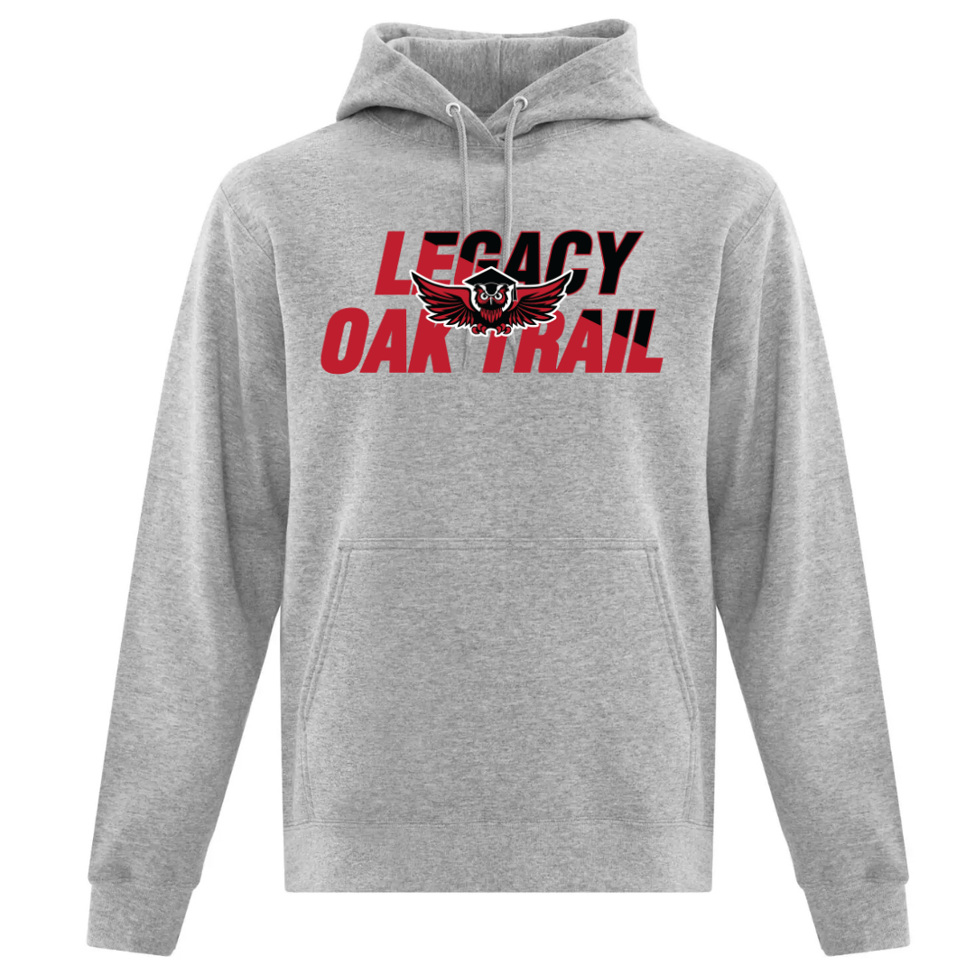 Cotton Hoodie - Legacy Oak Logo - Youth