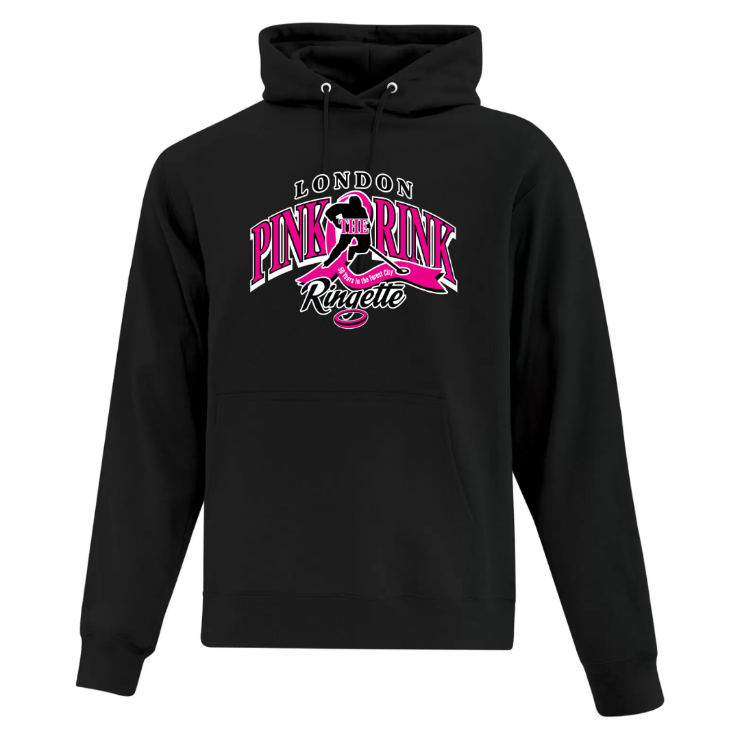 Ringette Pink The Rink Hoodie - Youth