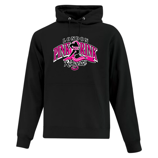 Ringette Pink The Rink Hoodie - Youth