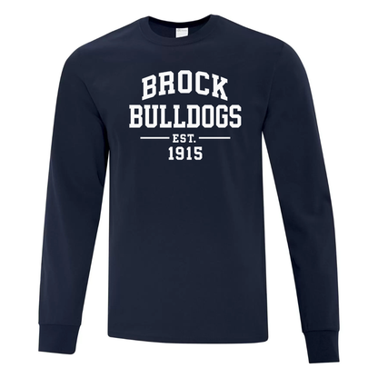 Cotton Longsleeve - Front Logo - Youth