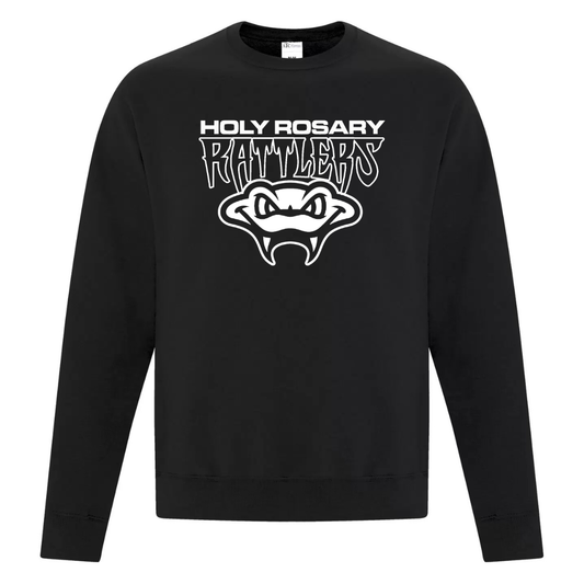 Cotton Crewneck - 1 Colour Print - Youth