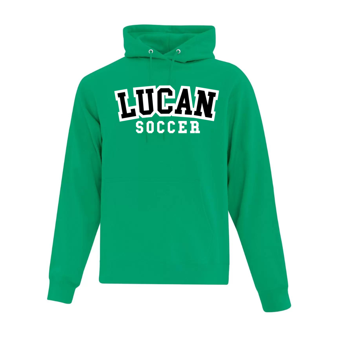 Cotton Hoodie - Screenprint Text