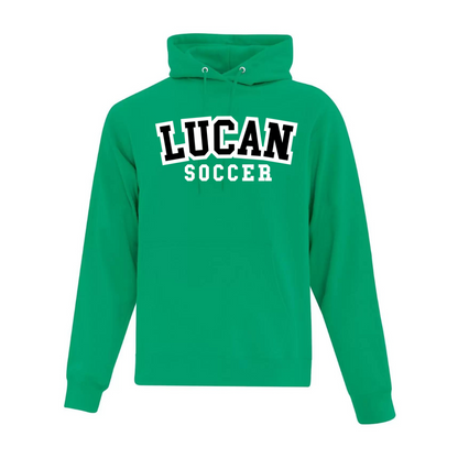 Cotton Hoodie - Screenprint Text