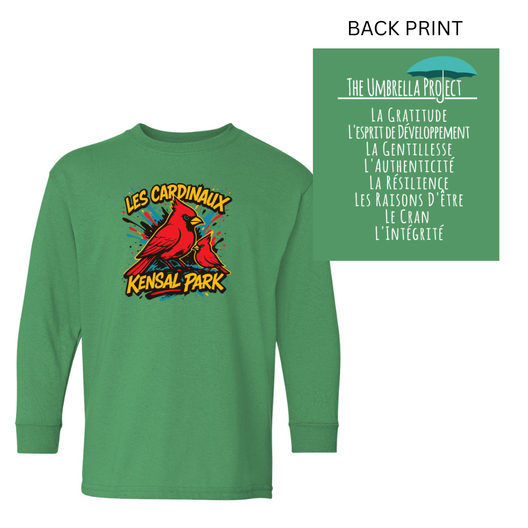 Cotton Longsleeve - Umbrella Project - Youth
