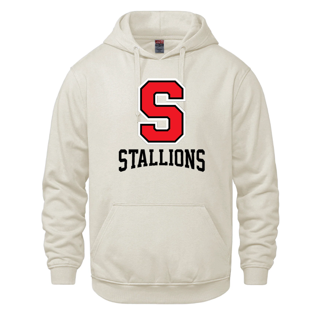 Cotton Fleece Hoodie - S Logo