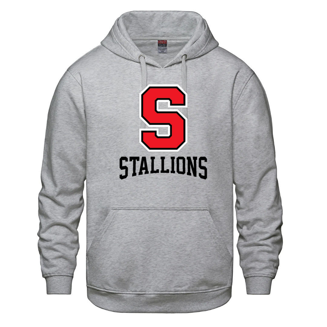 Cotton Fleece Hoodie - S Logo