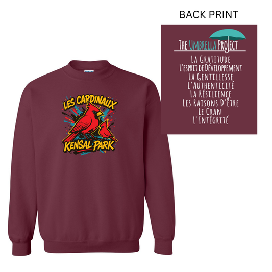 Cotton Crewneck - Umbrella Project - Youth