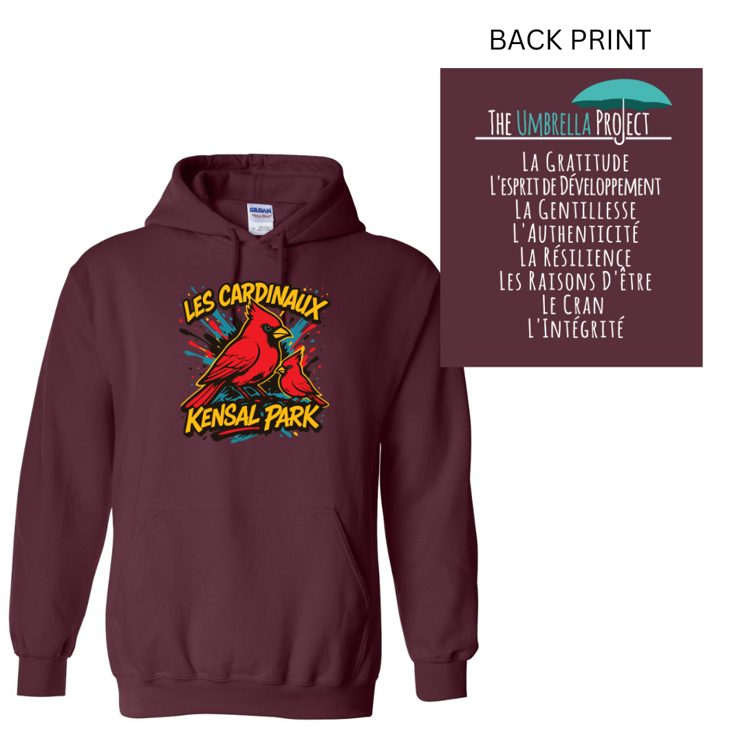 Cotton Hoodie - Umbrella Project - Youth