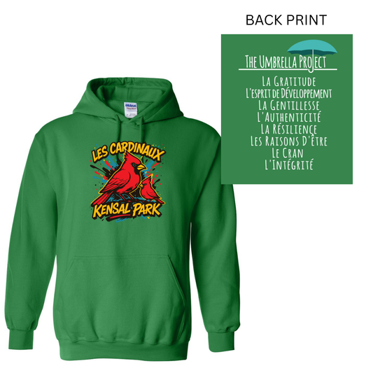 Cotton Hoodie - Umbrella Project - Youth