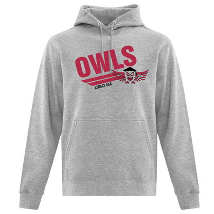 Cotton Hoodie - Owls Logo