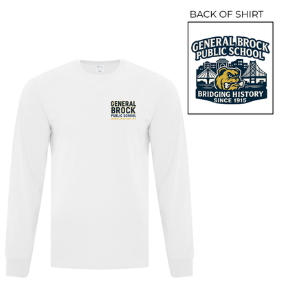 Cotton Longsleeve - Back Logo - Youth