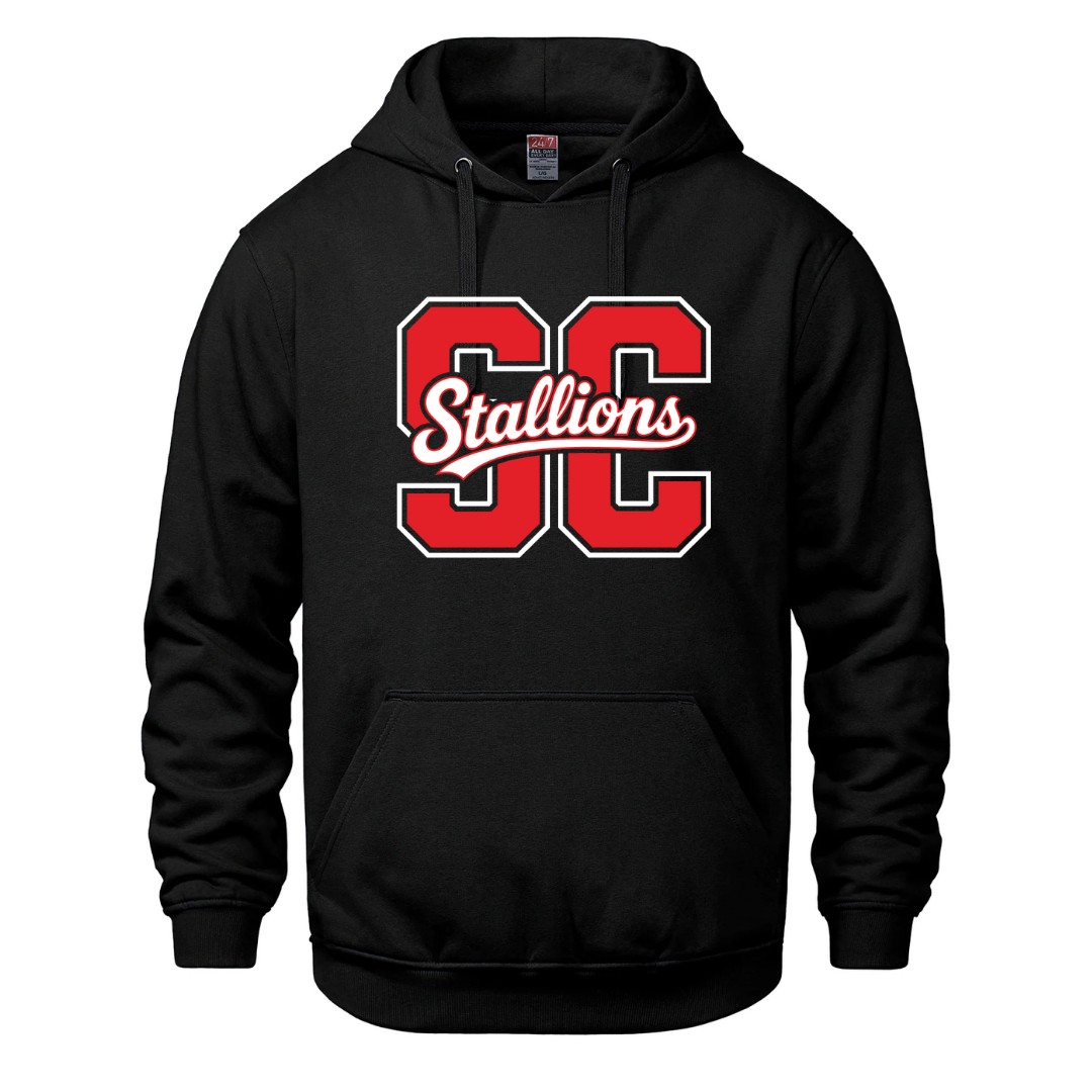 Cotton Fleece Hoodie - SC Script Logo
