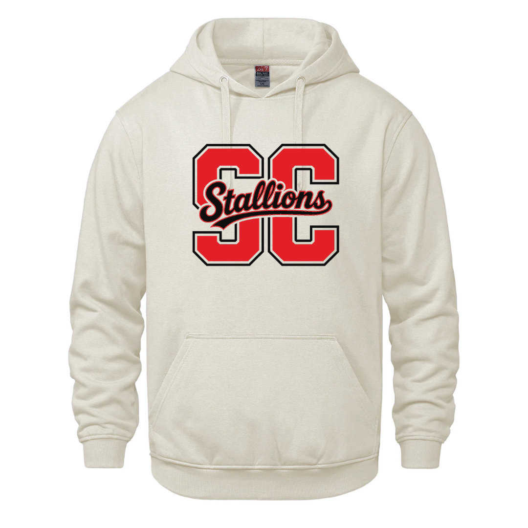 Cotton Fleece Hoodie - SC Script Logo