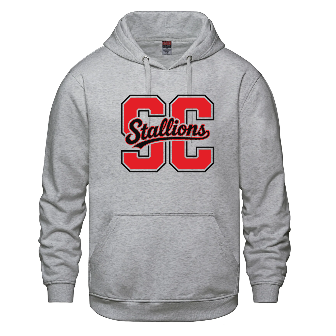Cotton Fleece Hoodie - SC Script Logo