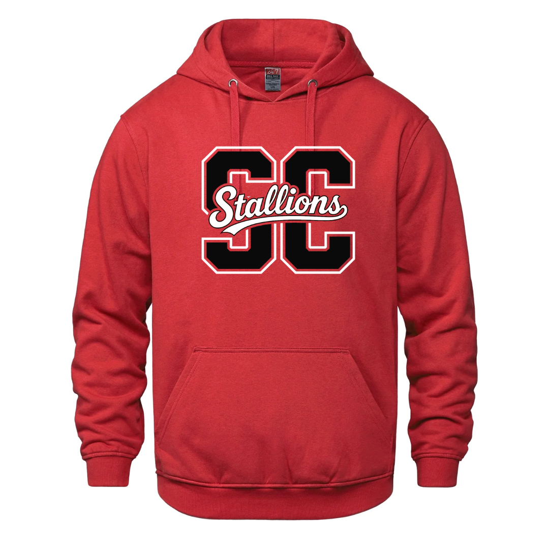 Cotton Fleece Hoodie - SC Script Logo