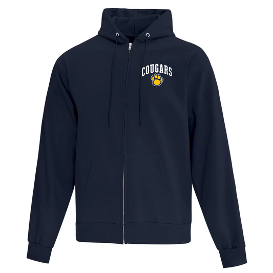 Cotton Full Zip Hoodie - Youth