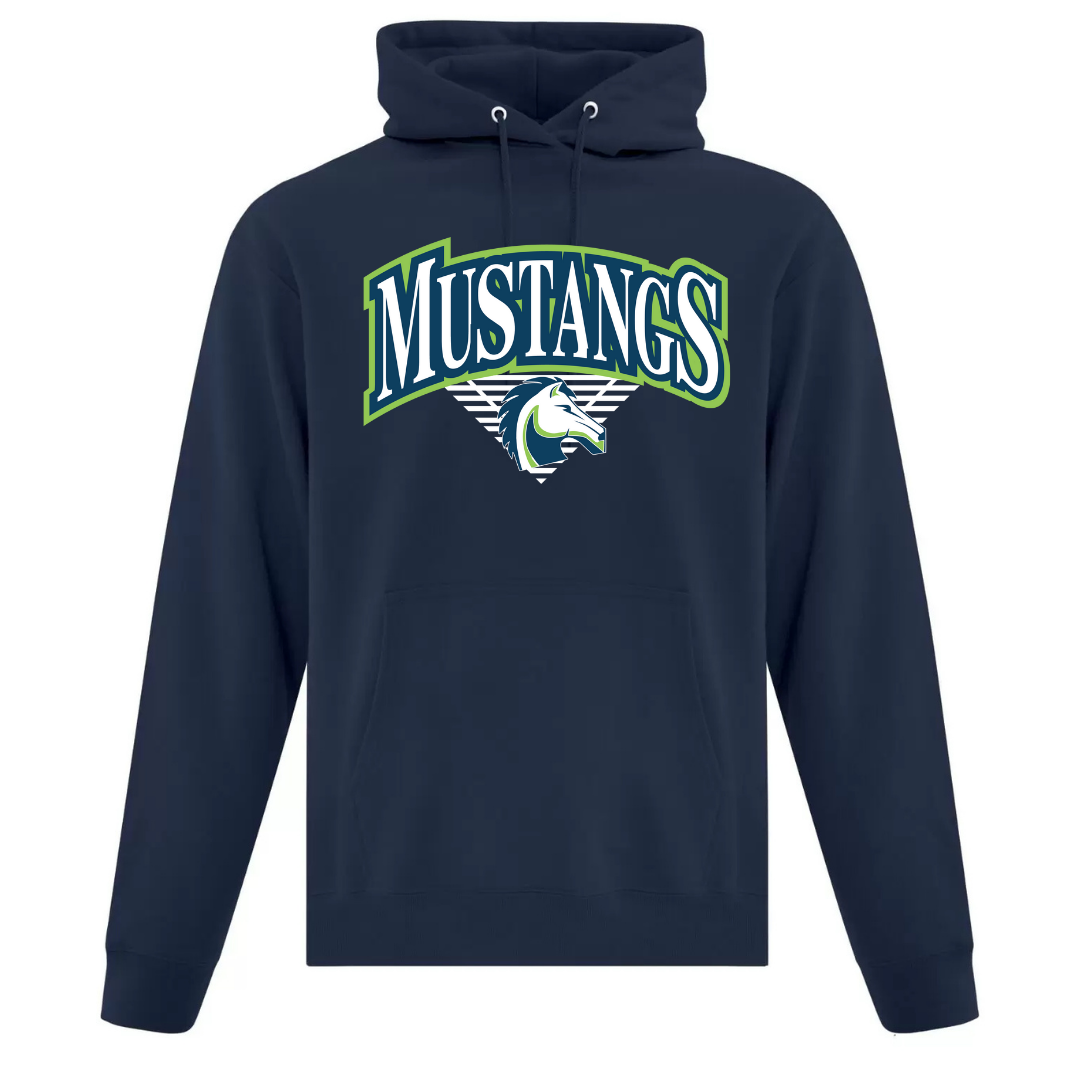 Cotton Hoodie - Retro Design - Youth