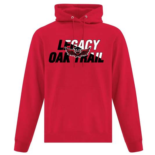 Cotton Hoodie - Legacy Oak Logo - Youth