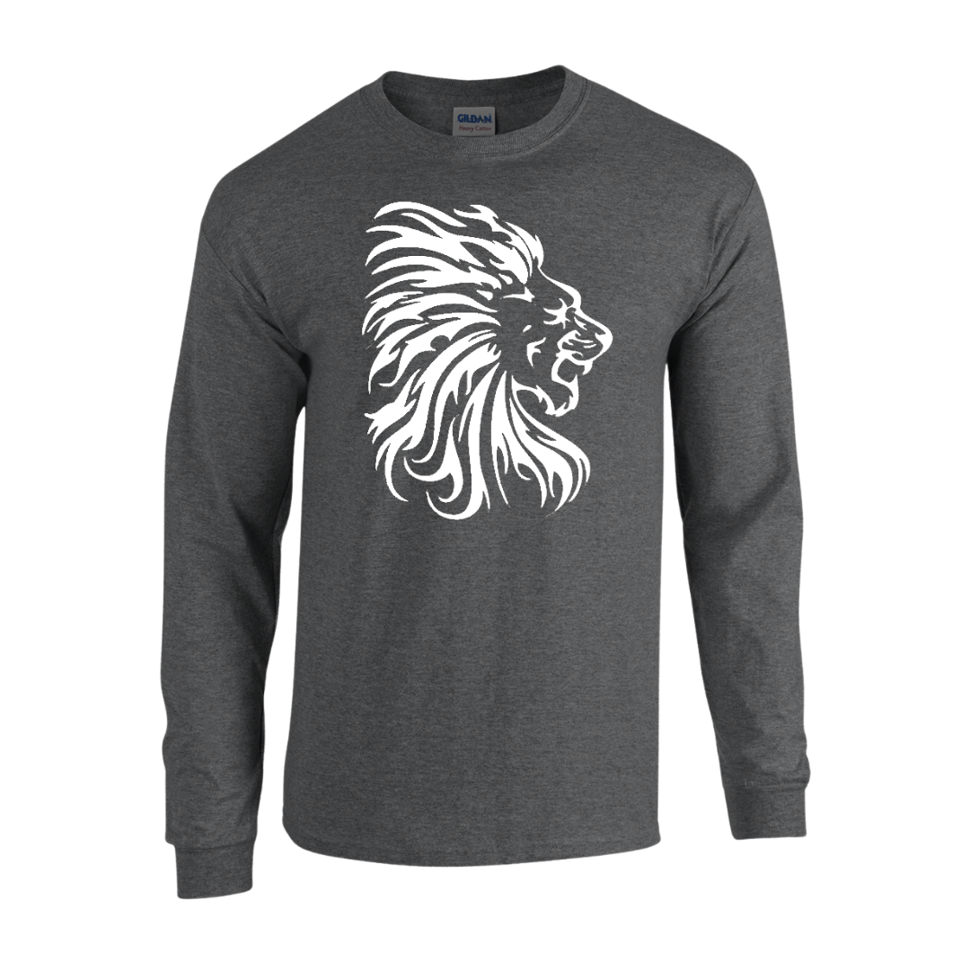 Cotton Longsleeve - Front Logo - Youth
