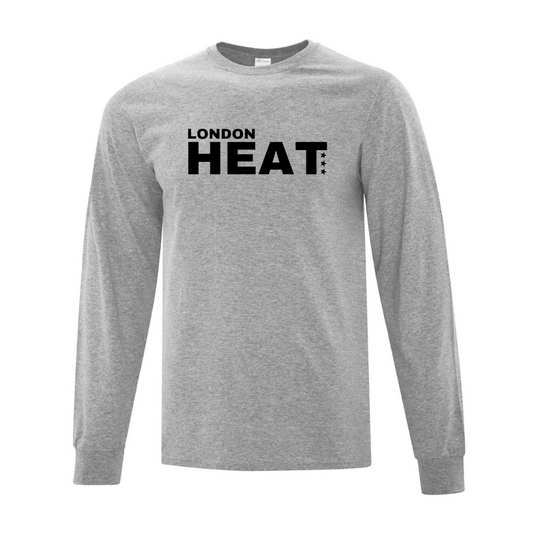 Cotton Long Sleeve Shirt - Heat Logo