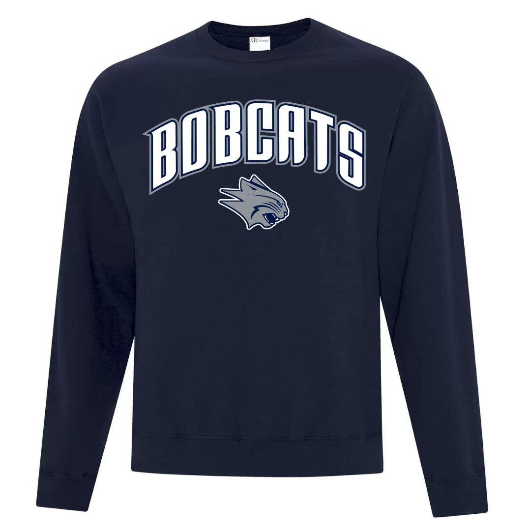 Cotton Crewneck - Sewn/Embroidered - Youth