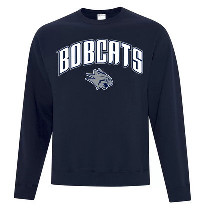 Cotton Crewneck - Sewn/Embroidered - Youth