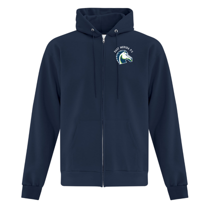 Cotton Full Zip Hoodie - Youth