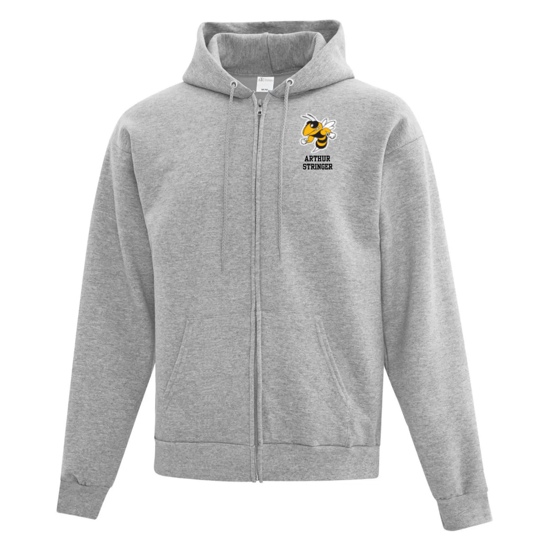 Cotton Full Zip Hoodie - Youth