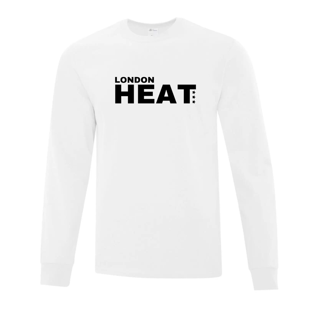 Cotton Long Sleeve Shirt - Heat Logo