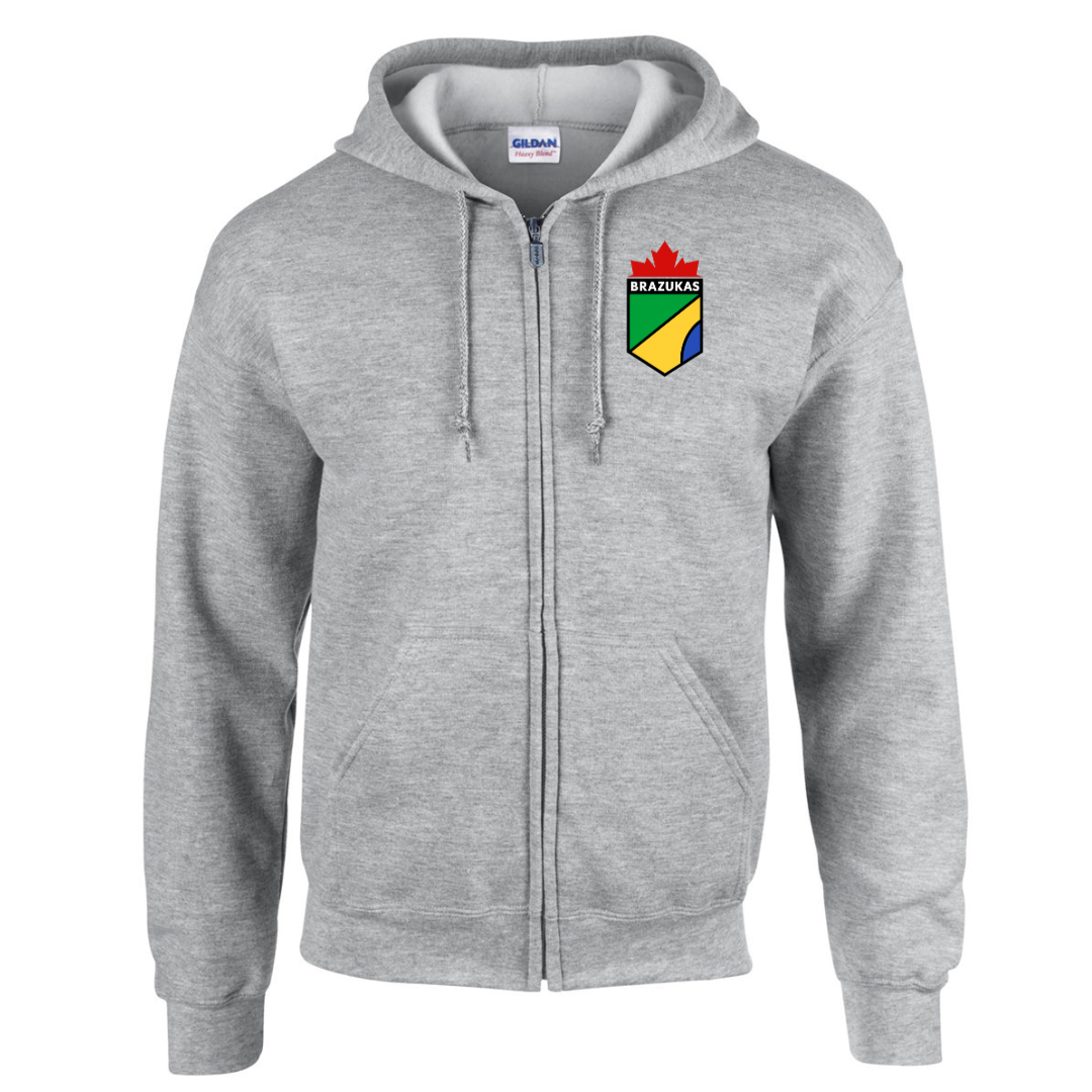 Cotton Full Zip Hoodie - Youth