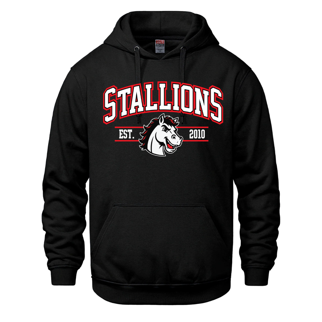 Cotton Fleece Hoodie - EST 2010 Logo