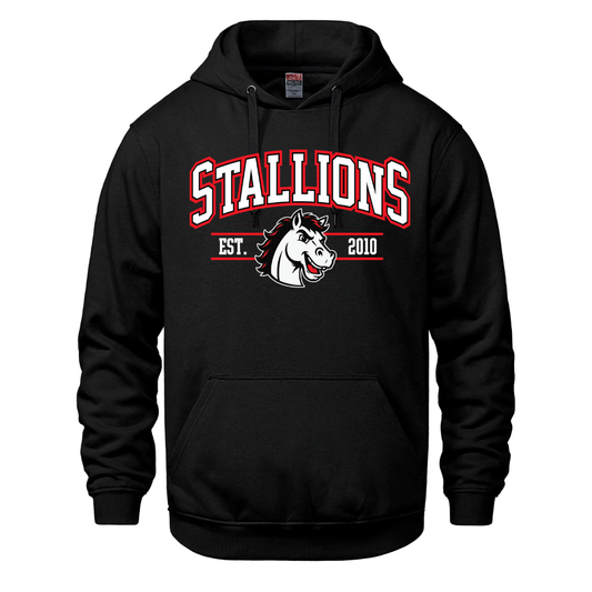 Cotton Fleece Hoodie - EST 2010 Logo