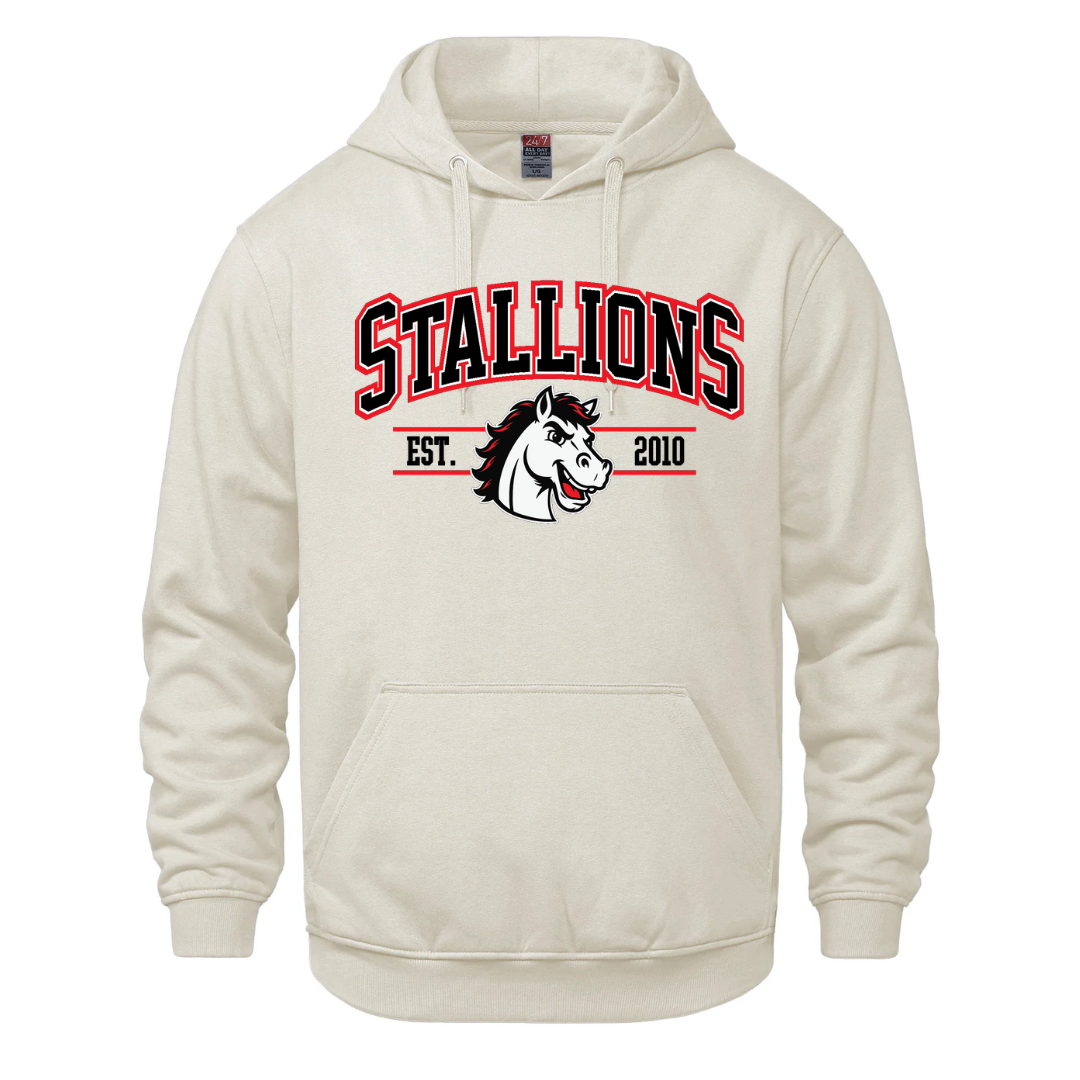 Cotton Fleece Hoodie - EST 2010 Logo
