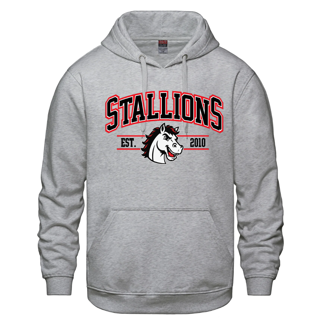 Cotton Fleece Hoodie - EST 2010 Logo