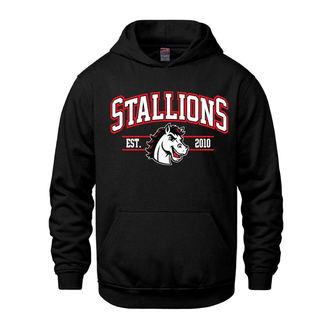 Cotton Fleece Hoodie - EST 2010 Logo - Youth